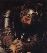 Rembrandt van rijn Details of the Blinding of Samson china oil painting reproduction